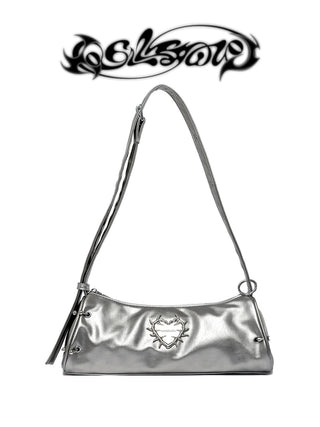 Thorn Heart Baguette Bag