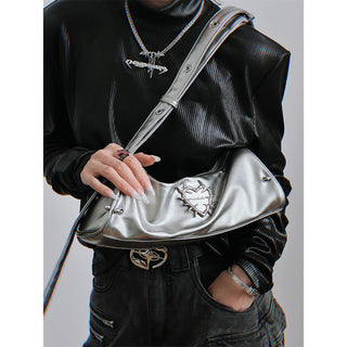 Thorn Heart Baguette Bag