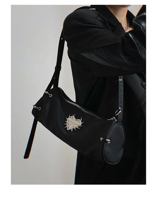 Thorn Rivet Baguette Bag
