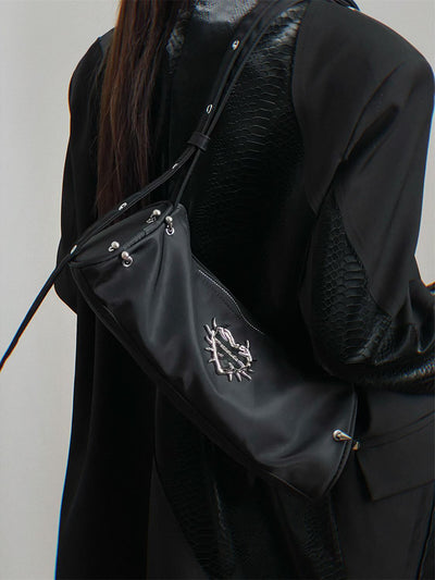 Thorn Rivet Baguette Bag