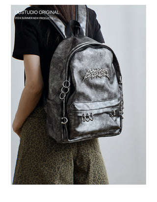 Dark Punk Rivet Backpack