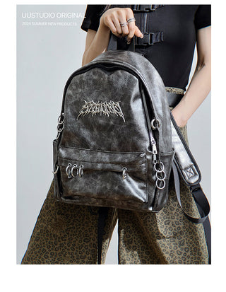 Dark Punk Rivet Backpack
