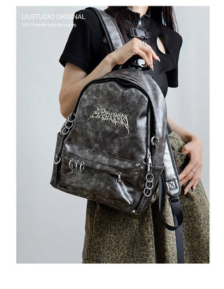 Dark Punk Rivet Backpack