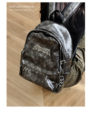 Dark Punk Rivet Backpack