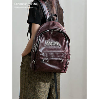 Dark Punk Rivet Backpack
