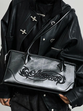 3D Embroidery Baguette Bag
