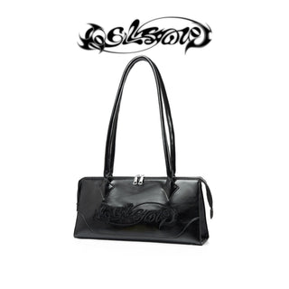 3D Embroidery Baguette Bag