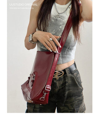Soft Leather Tote Backpack