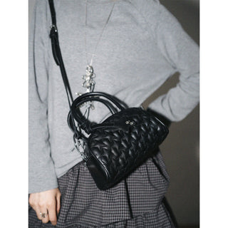 Embroidered Star Messenger Bag