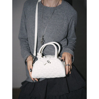Embroidered Star Messenger Bag