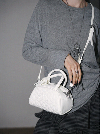 Embroidered Star Messenger Bag