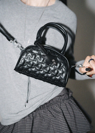 Embroidered Star Messenger Bag