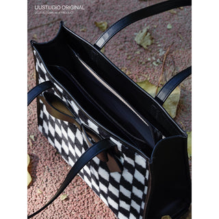 Plaid Bow Tote Bag