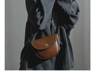 Vintage Saddle Messenger Bag