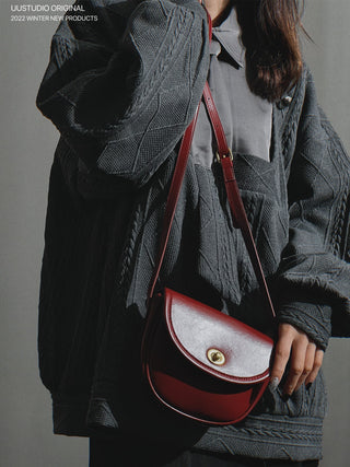 Vintage Saddle Messenger Bag