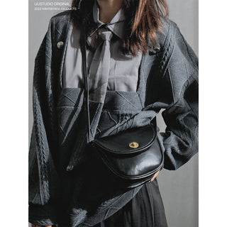 Vintage Saddle Messenger Bag