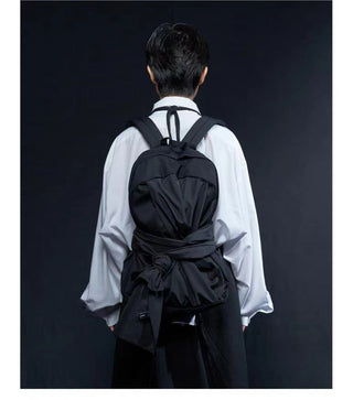 bow knotted backpack