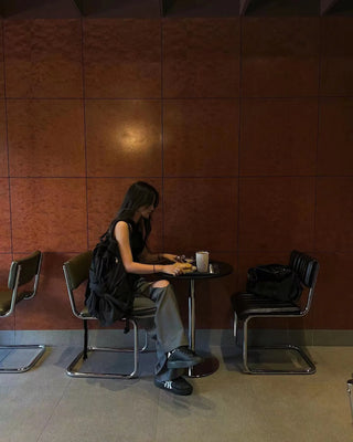 bow knotted backpack