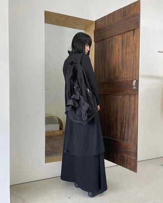 bow knotted backpack