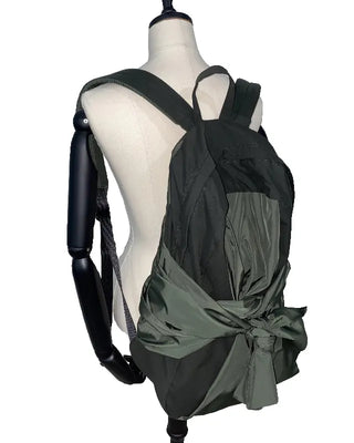 bow knotted backpack