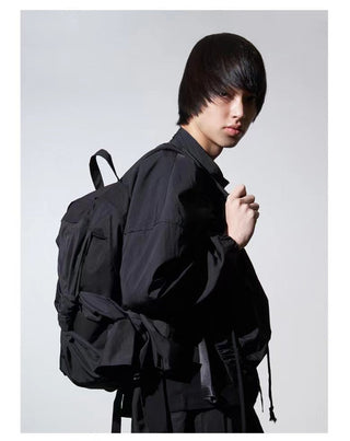 bow knotted backpack