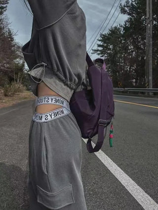 drawstring school backpack