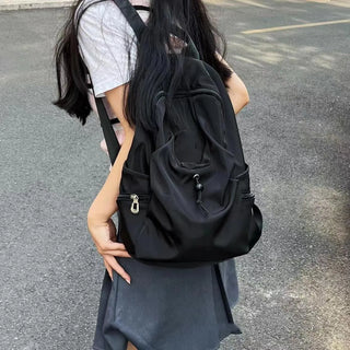 drawstring school backpack
