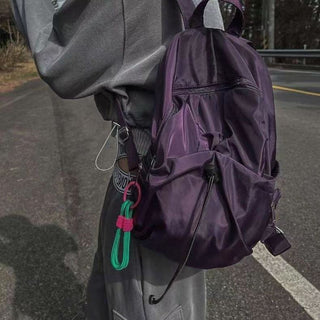 drawstring school backpack