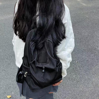 drawstring school backpack