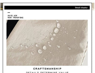 pleated nylon backpack