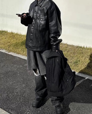 nylon commuter backpack