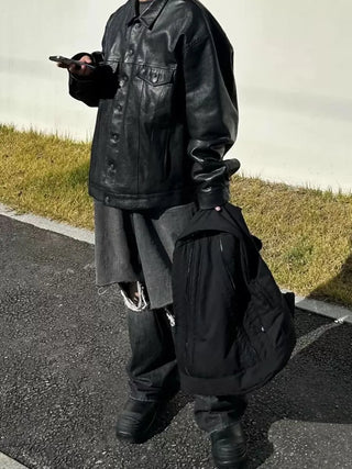 nylon commuter backpack