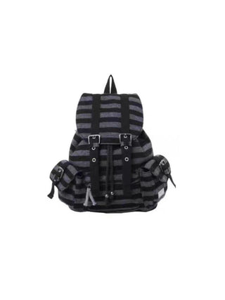 vintage stripe backpack