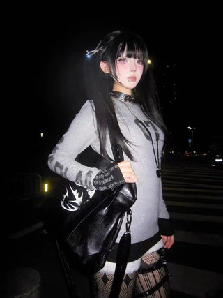 rivet crossbody backpack