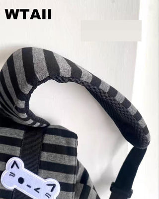 striped sweet backpack