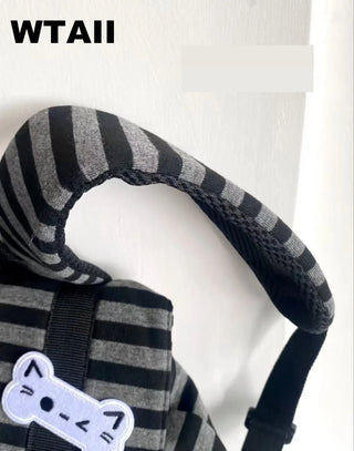 striped sweet backpack