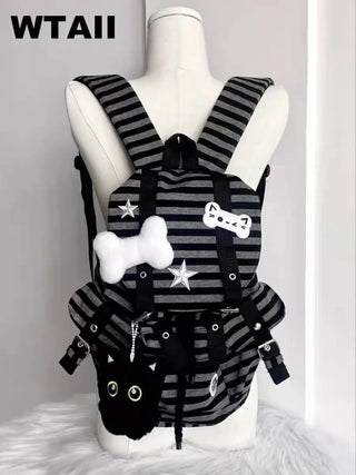 striped sweet backpack