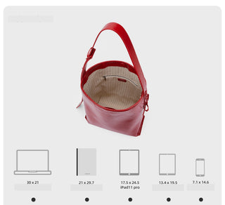 bucket crossbody bag