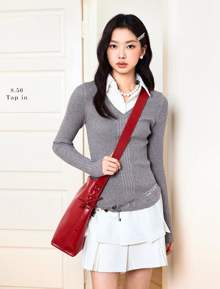 bucket crossbody bag