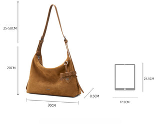 suede hobo bag