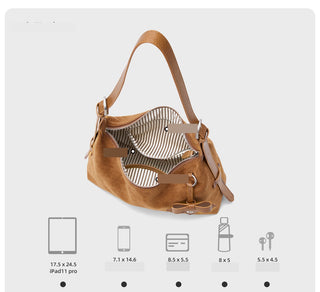suede hobo bag