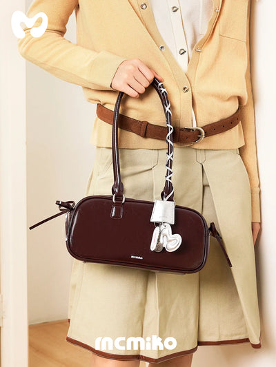 butterfly leather handbag