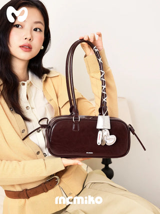 butterfly leather handbag