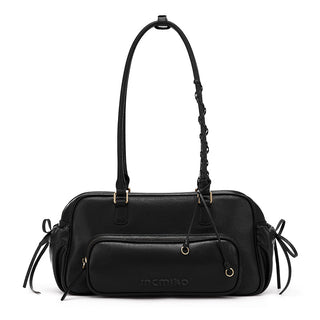 cowhide underarm bag