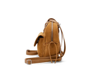 leather backpack