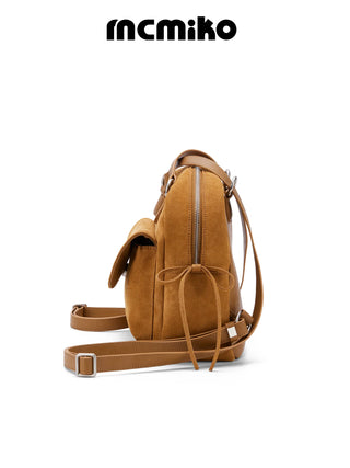 leather backpack