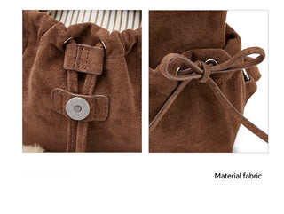 velvet small backpack