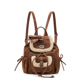 velvet small backpack