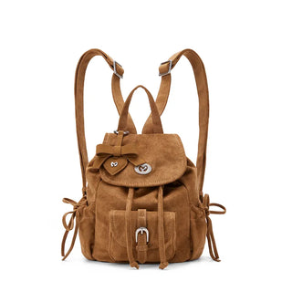 velvet small backpack