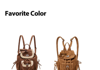 velvet small backpack